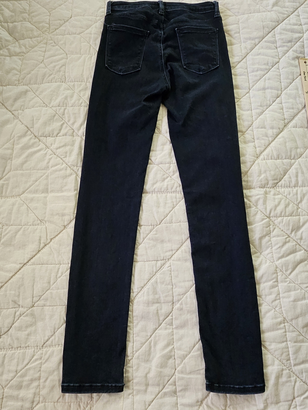 Just Black- Mid-Rise Skinny Jeans - Size 26 - Picture 3 of 8